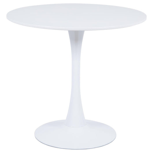 Tavolo Tondo Bessie Bianco ø100xh 74cm