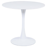 Tavolo Tondo Bessie Bianco ø100xh 74cm