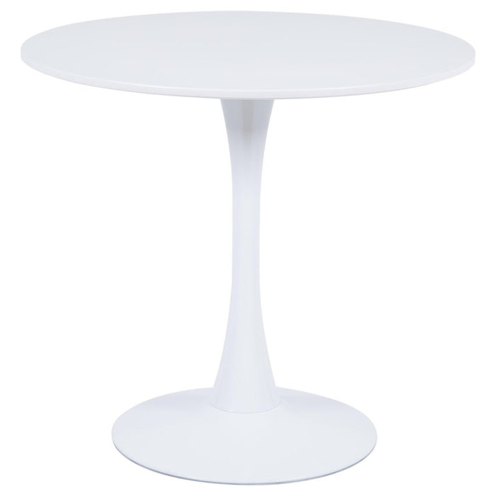 Tavolo Tondo Bessie Bianco ø100xh 74cm