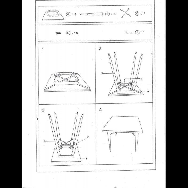 Tavolo top ferro bristol cm160x80h76 marrone