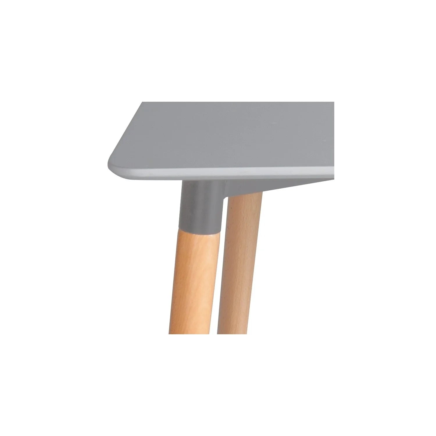 LÚZETE - TAVOLO VIKING GRIGIO/FAGGIO