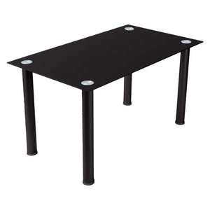 Tavolo Willow Nero 140x80x75