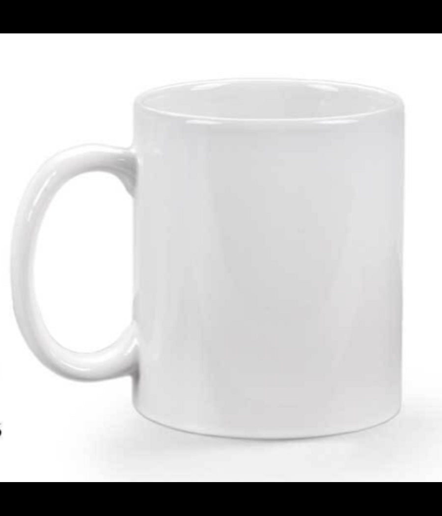 Tazza Bianca Mug 325ml Latte Caffè Cappuccino Tazzone Colazione Classico 613166         