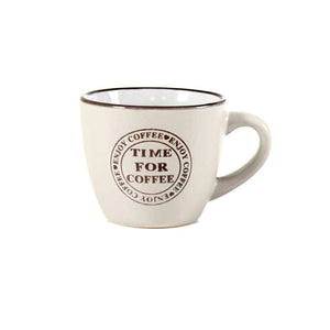 Tazza Caffe Ceramica Enjoy Pz 6 Bellintavola