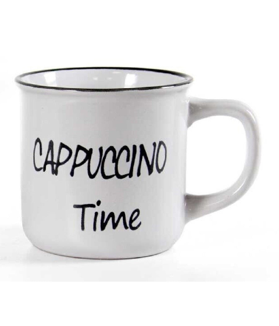 Tazza Caffe' Colazione Cucina Decorata 3 Decori Assortiti 480ml 9,9x7,5cm 783999         