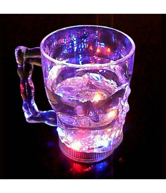 Tazza Cambia Colore Versando Liquido Luce A Led Induzione Per Party Drink 400ml         