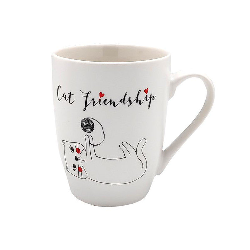 Tazza Mug Porcellana Gatti Cc 360 Kb8