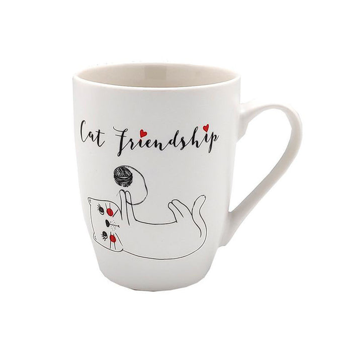 Tazza Mug Porcellana Gatti Cc 360 Kb8