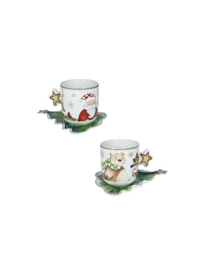 TAZZA RACCONTI SET 2 PZ NEW BONE CHINA