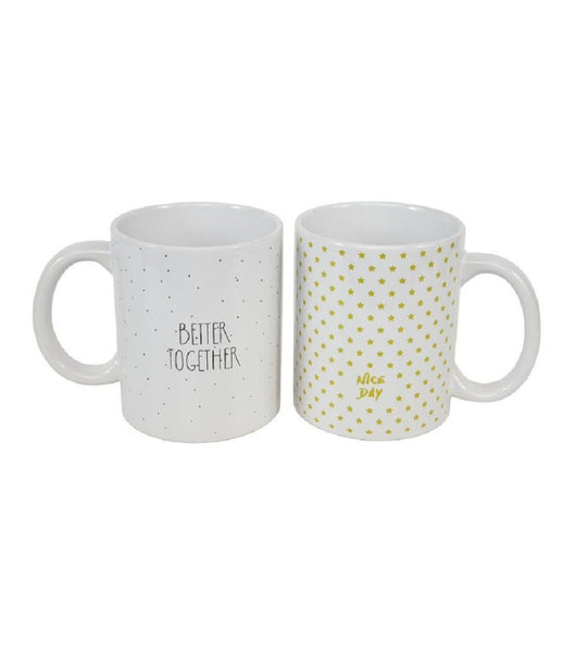 Tazza Tazzone Mug In Ceramica Decorata Varie Scritte Per Latte Colazione 211167         