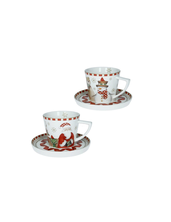 TAZZA THE' RACCONTI SET 2 PZ NEW BONE CHINA