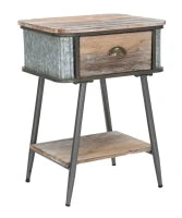 Comodino Bronxs Cm 47,5X36,5X63,5