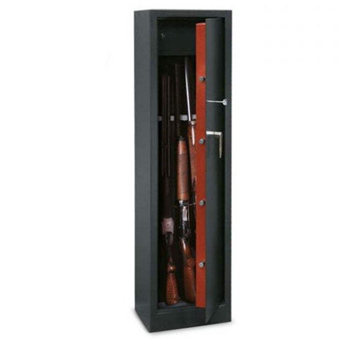 Armadio Portafucili 5 Posti Fuciliera TECHNOMAX TCH/5 In Acciaio
