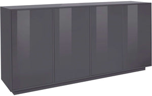 Credenza cucina 180cm buffet mobile soggiorno moderno antracite Ceila Report