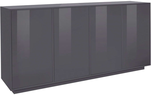Credenza cucina 180cm buffet mobile soggiorno moderno antracite Ceila Report