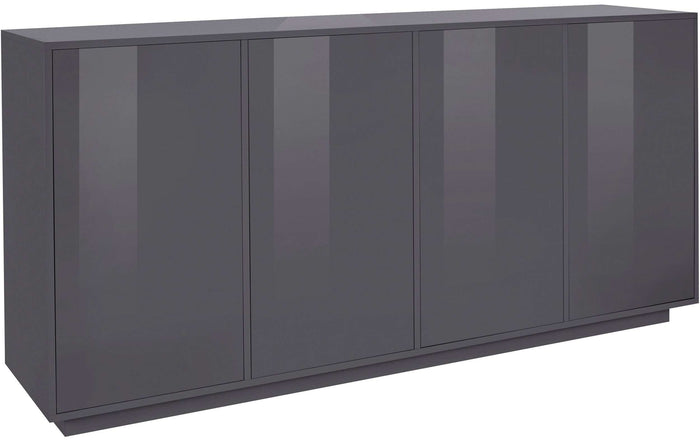 Credenza cucina 180cm buffet mobile soggiorno moderno antracite Ceila Report