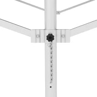 Tenda Autoportante, Inclinabile, con Manovella, Struttura in Metallo, Resistente alle Intemperie, 4x3m, Caffè