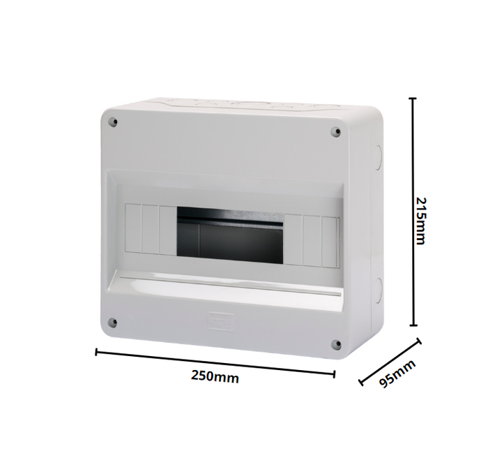 Gewiss centralino parete 12 moduli ip40 gw40028