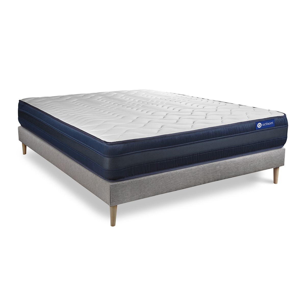 Kit rete e materasso matrimoniale Actimemo tech 180x190cm - Spessore : 24cm- memory foam- molto rigido