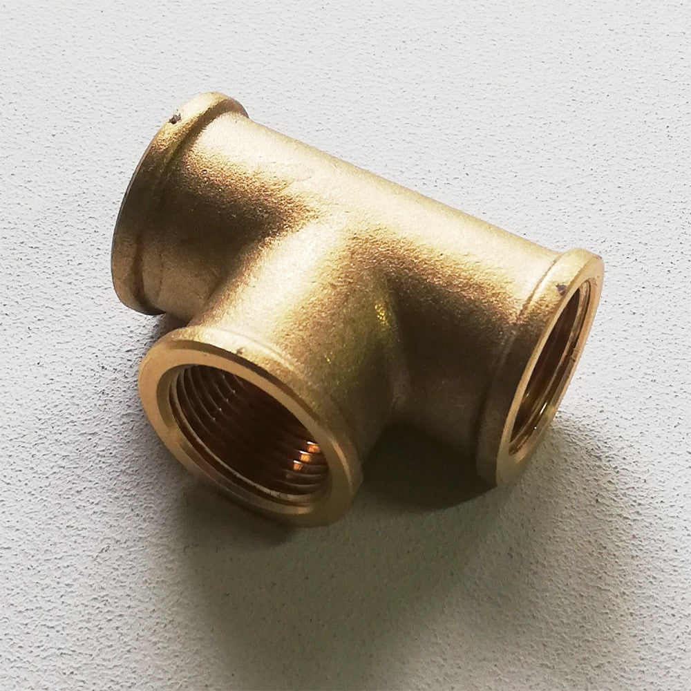 Tee t fff da 1+1/4 in ottone
