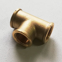 Tee t fff da 1+1/4 in ottone