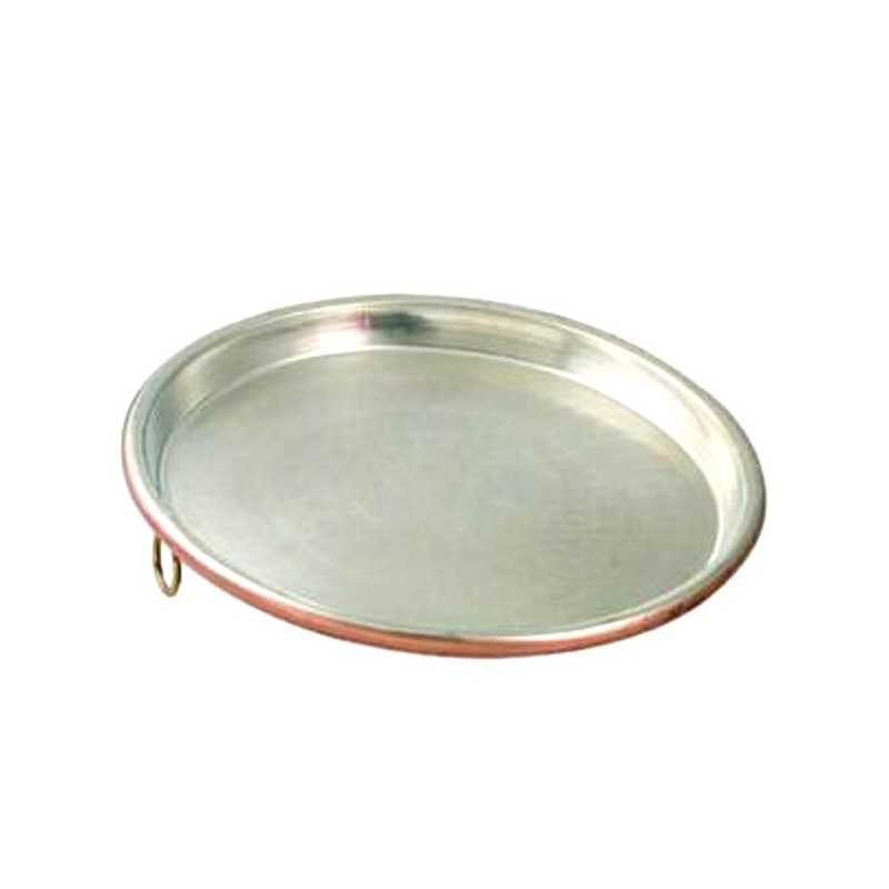 Teglia Rame Stagnato cm 38 h 2