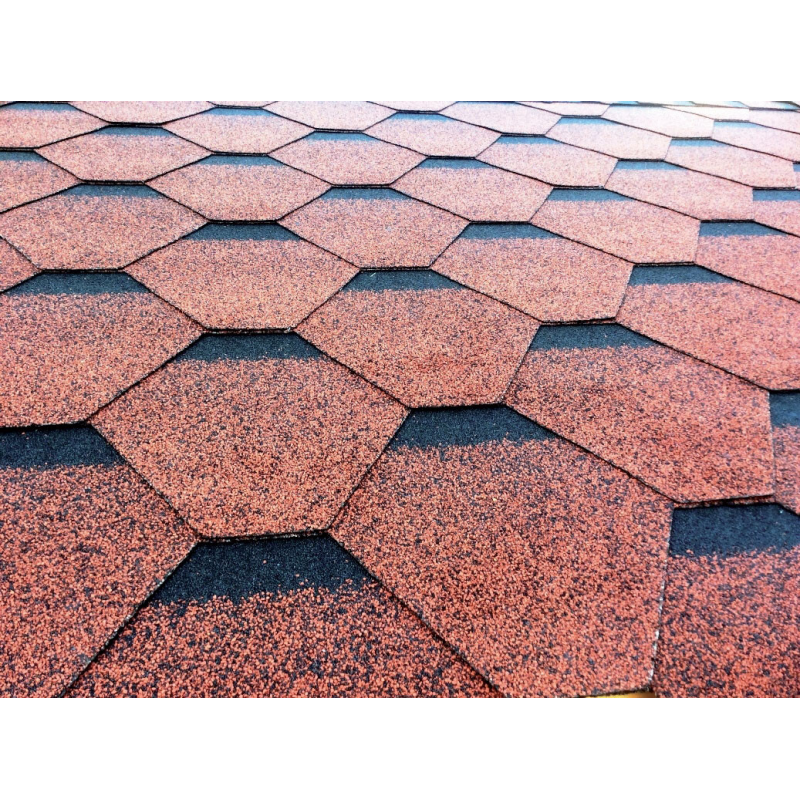 Tegola Canadese Rossa Losa