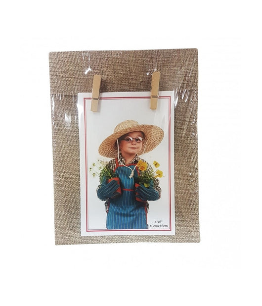 Tela Pannello Con Mollette Appendi Memo Foto Porta Portafoto Per Foto Cornice         