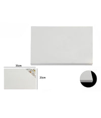 Tela Telaio Per Pittura Bianco 35x25x1.5cm Rettangolare 53415a Universale Artisti         