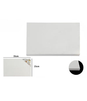 Tela Telaio Per Pittura Bianco 35x25x1.5cm Rettangolare 53415a Universale Artisti         