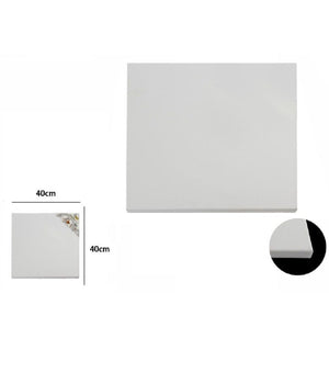 Tela Telaio Per Pittura Bianco 40x40x1.6 Cm Quadrato Universale Artisti 53992a         