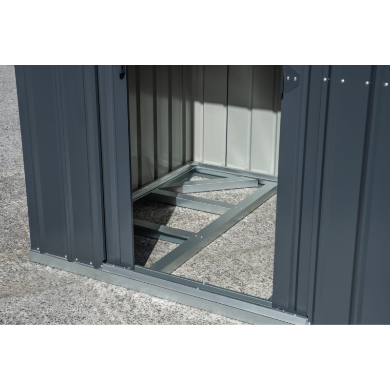 Telaio Per Pavimento In Acciaio Galvanizzato Per Casetta A Due Falde 183X154 Moia