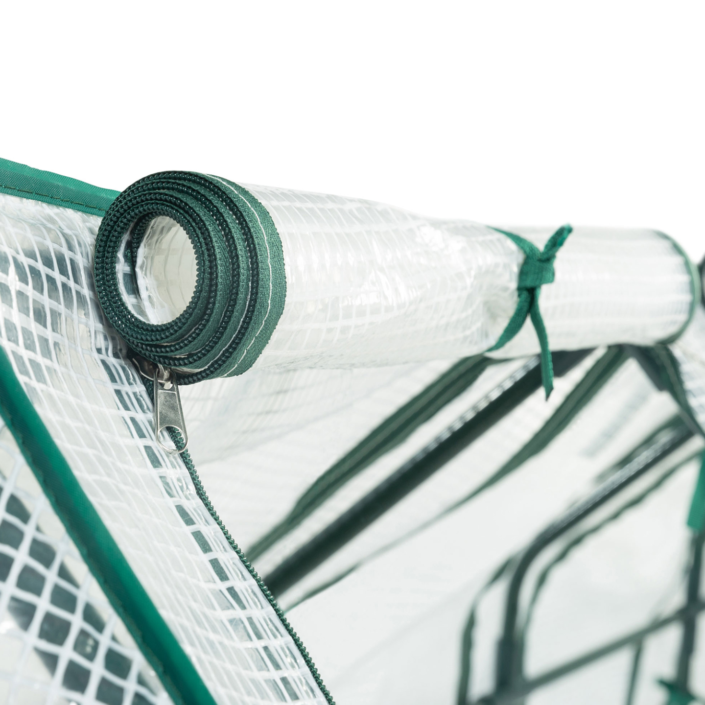 IDMarket - Telaio per serra da giardino speciale forzatura L. 300 CM bianco