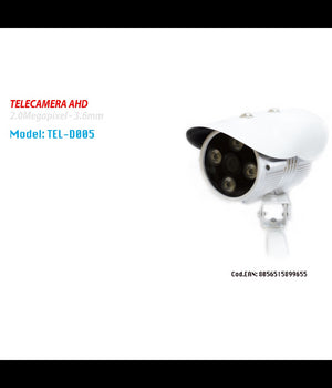 Telecamera Ahd/cvi/tvi/cubs 3.6mm Videosorveglianza Impermeabile Maxtech Tel-d005         
