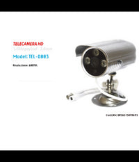 Telecamera Basic 3.6mm Videosorveglianza Impermeabile Interno Esterno Maxtech Tel-d003         