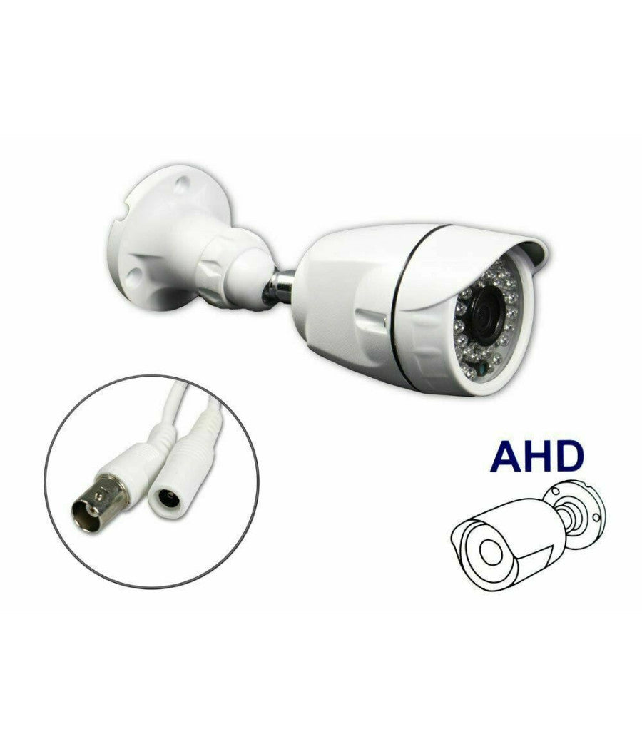 Telecamera Camera Ahd 1080p Videosorveglianza Infrarossi 36 Led 2.0mpx 3,6mm 6356ahd         