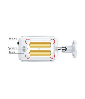 Telecamera Con Pannello Solare Wifi 2mpx Infrarossi Sd Sensore Movimento Abq-q1         