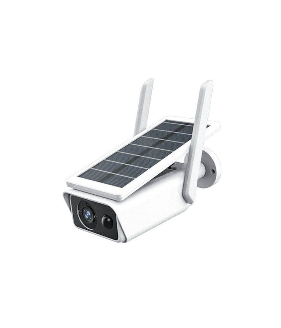 Telecamera Con Pannello Solare Wifi 2mpx Infrarossi Sd Sensore Movimento Abq-q1         