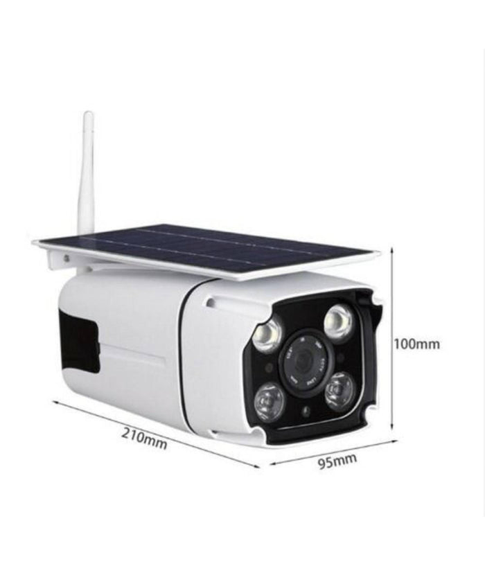 Telecamera Con Pannello Solare Wifi Da Esterno Ip67 2.0mp Sensore Pir 202 Had         
