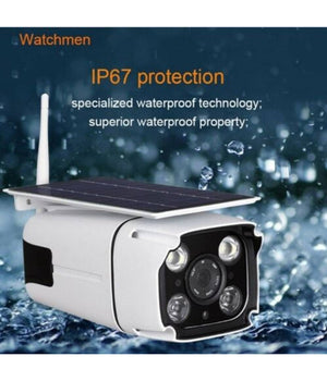 Telecamera Con Pannello Solare Wifi Da Esterno Ip67 2.0mp Sensore Pir 202 Had         