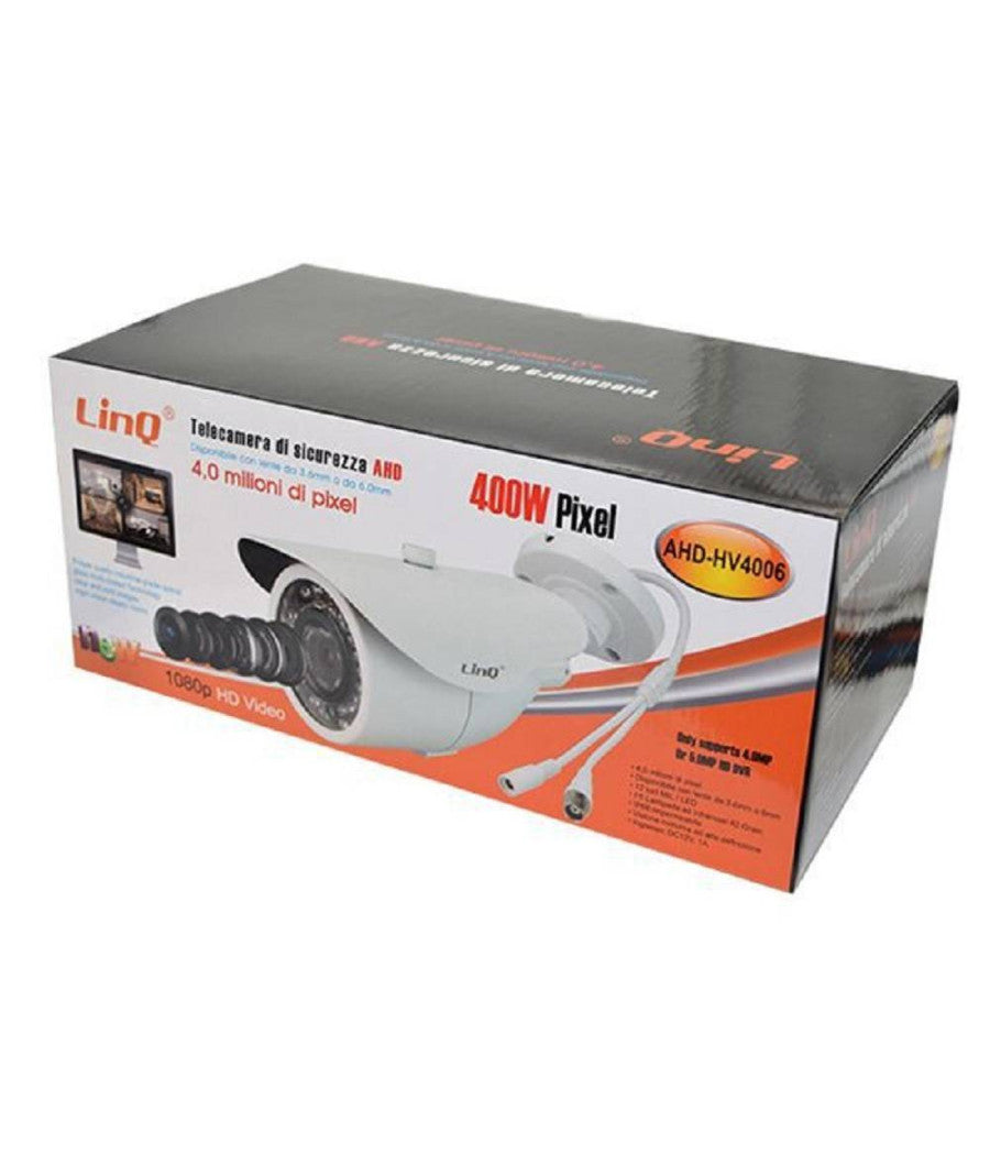 Telecamera Di Sicurezza Per Dvr Ahd Visione Notturna 3.6mm 400w 1080p Ahd-hv4006         