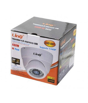 Telecamera Di Sicurezza Soffitto Ahd-4007 12led 24 Infrarossi 400w Full Hd 1440p         