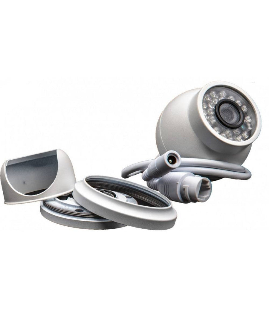 Telecamera Di Sicurezza Soffitto Poe 2mpx Ahd-2037 12led 24 Infrarossi 200w Ip66         