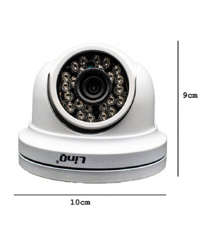 Telecamera Di Sicurezza Soffitto Poe 2mpx Ahd-2037 12led 24 Infrarossi 200w Ip66         