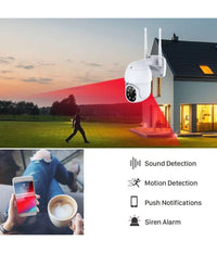 Telecamera Di Sorveglianza Di Sicurezza Intelligente Di Rete Hd Wifi 5.0mp Q-s66         