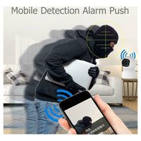 Trade Shop - Telecamera Di Sorveglianza Intelligente Ip Wifi 2k Hd 8 Led A Infrarossi Q-s2099 -