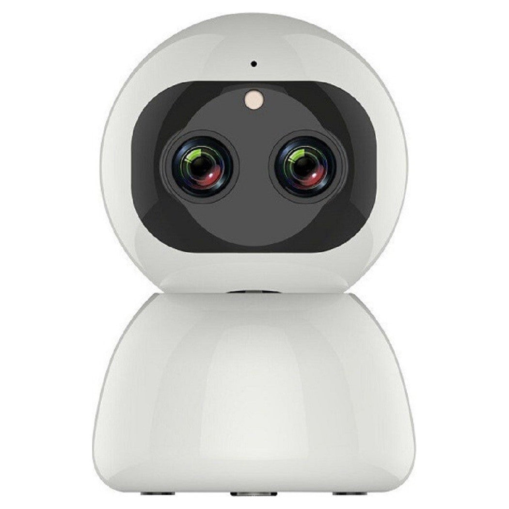 Trade Shop - Telecamera Di Sorveglianza Intelligente Ip Wifi 2k Hd 8 Led A Infrarossi Q-s2099 -