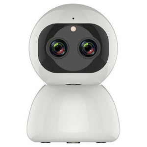 Trade Shop - Telecamera Di Sorveglianza Intelligente Ip Wifi 2k Hd 8 Led A Infrarossi Q-s2099 -