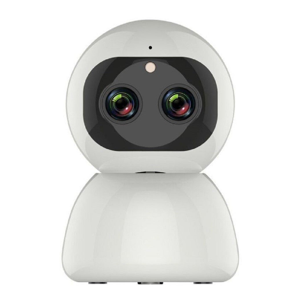 Trade Shop - Telecamera Di Sorveglianza Intelligente Ip Wifi 2k Hd 8 Led A Infrarossi Q-s2099 -