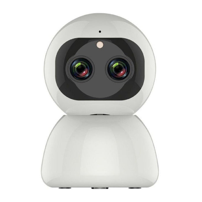 Trade Shop - Telecamera Di Sorveglianza Intelligente Ip Wifi 2k Hd 8 Led A Infrarossi Q-s2099 -